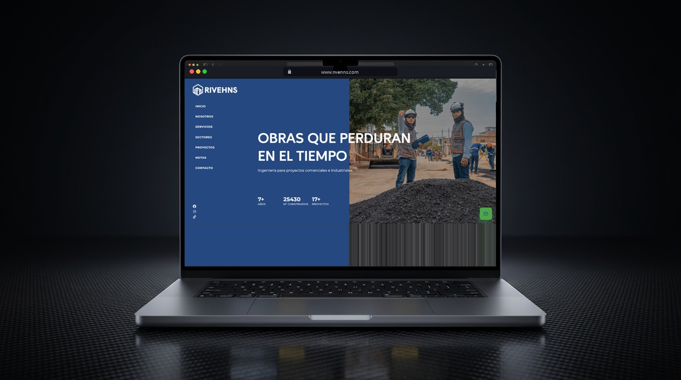 Consorcio Rivehns SRL en MacBook Pro